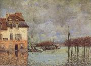 Alfred Sisley Fllod at Port-Marly china oil painting artist